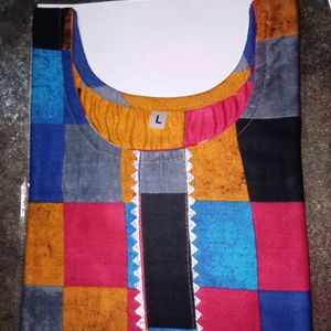 New Cotton Fabric Kurti For Women's