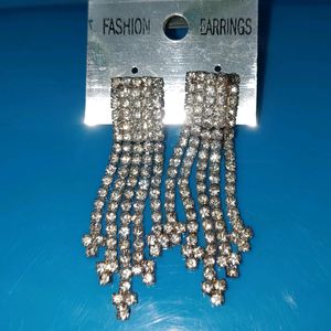 Party Wear Diamonds Earrings