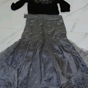 New Fishcut Lehnga Dress With Dupatta