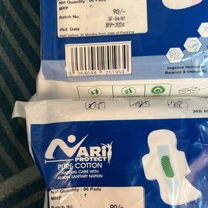 Stay Fine Nari Protect Pure cotton Pad Pack Of 2