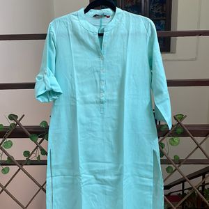 Cool Blue Kurta