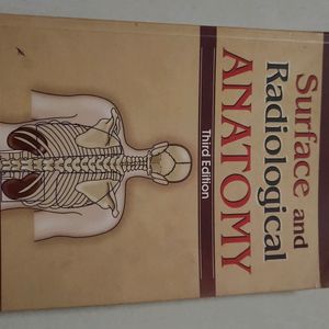 Surface And Radiological Anatomy Book By A.Halim