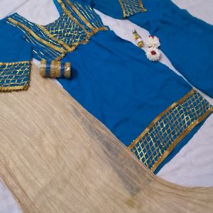 Sharara Suit Set With Duppta