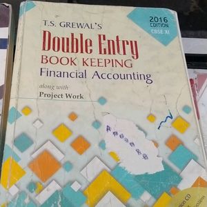 T.S Grewal Double Entry Book Keeping 11-12