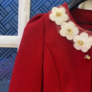 Red Flower Jacket