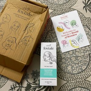 Foxtale Cleanser Sealed With Full Packaging