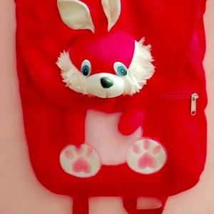 Cute Rabbit Velvet Bag Pack🎒💗