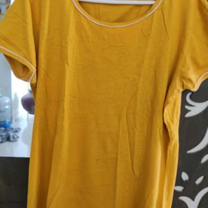 Women Mustard Top