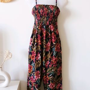 Tropical Ankle Length Jumpsuit