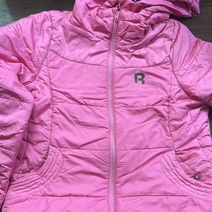 Pink Reebok Jacket Fully Warm