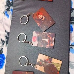 50 Piece Of Cartoon Keychain