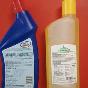 Combo Of Floor Cleaner And Toilet Cleane