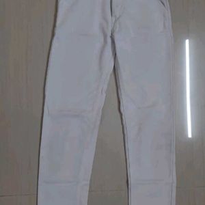 White Jeans For Girl's