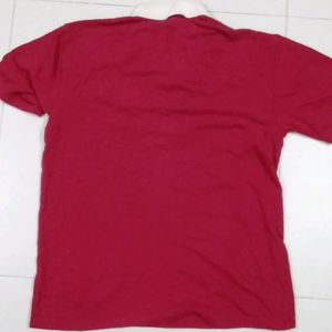 2 Red T Shirts 40 Size