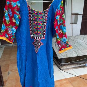 Gujrati Print Kurta