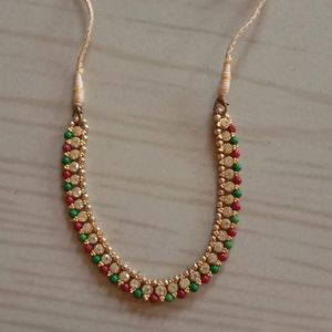 Green Beads Chain