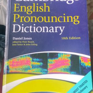 Cambridge English Pronunciation Dictionary