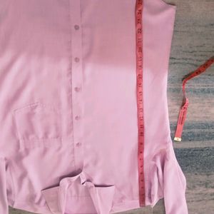 Shirt For Men Baby Pink Colour No Damage Some Time