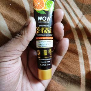 Wow Skin Sine Vitamin C Face Wash 10 Ml