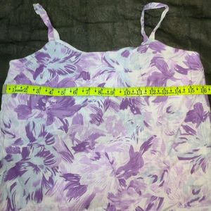 Lavender Sleeveless Top💟 Beautiful Design