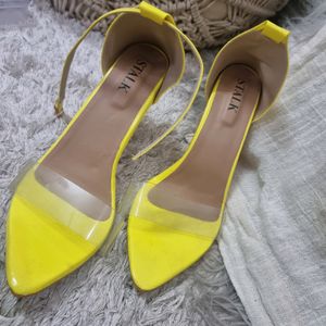 Yellow Heels New Uk5