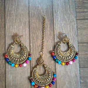 New Pair Of Earrings N Mangtika