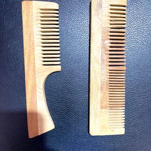 WOODEN COMB (PACK OF 2)