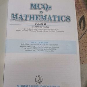 RD Sharma Mathmatics Side Book( 2023-2024 Addition