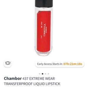 Chambor Liquid Lipstick Shade 437