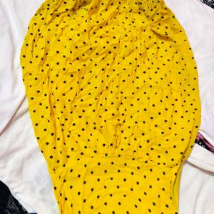 Yellow Top For Skinny Girls Only