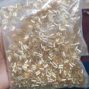 Cut Beads Golden 150gm