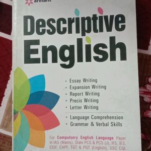 Descriptive English Book.