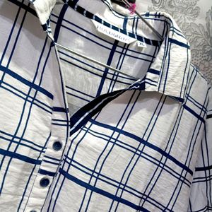 Women's Casual Checked Full Sleeves Shirt