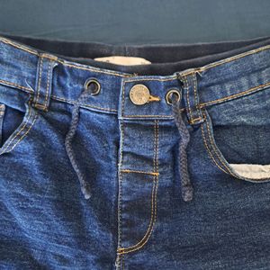 Marks and Spencer Branded Boys Jeans Blue