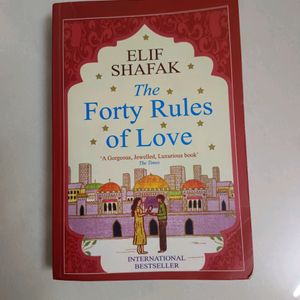 Forty Rules Of Love By Elif Shafak