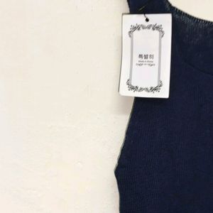 Trendy New Navy Blue Top For Women