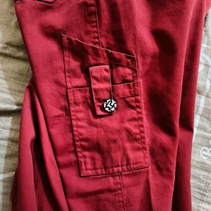 Red Jogger Pants