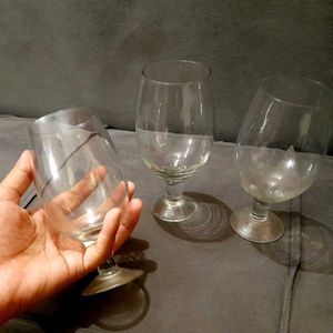 Set Of 3 Glass For Juice/Alcohol/milkshake