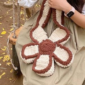 Handmade Crochet Flower Bag