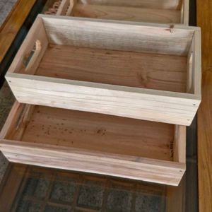 Set Of 4 Rectangular Baskets