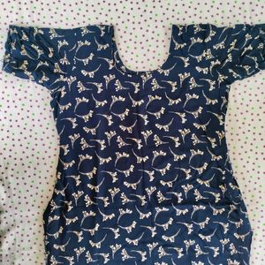 Navy Blue Kurta XL