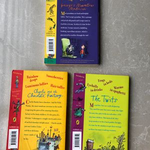 Set Of 3 Roald Dahl Books