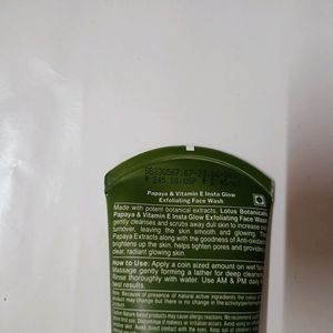 Lotus Botanical Papaya Face Wash - 1 Quantity