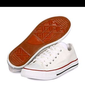 White Converse Shoes