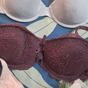 Combo Of Four Imported Fabric Bra