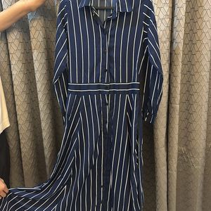 Blue Stripes Dress