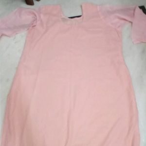 Peach Kurta