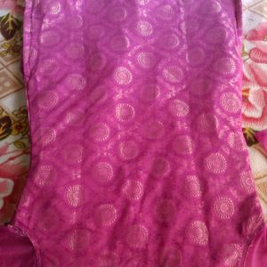 banarsi  kurti with net