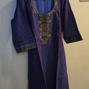 Stitched New Kurta With Embroidery Work