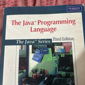 The Java Programming Language Book